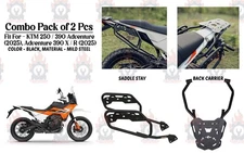 Saddle Stay Combo Pack "Of 2 Black Fit For KTM ADV 250/390, ADV 390 X/R (2025)"