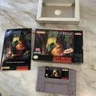 Flashback The Quest for Identity Nintendo SNES Box Cartridge Manual