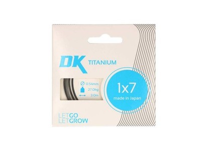 DEKA Titanium 1 x7 - Vorfachmaterial - 3 bis 4 m - Made in Japan