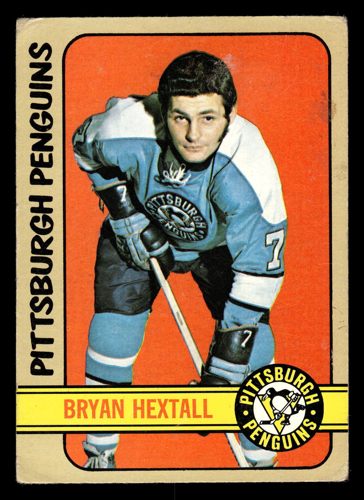 1972-73 Topps Bryan Hextall #157 - Pittsburgh Penguins - VG