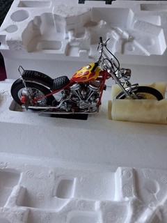 FRANKLIN MINT EASY RIDER BILLY BIKE X 2