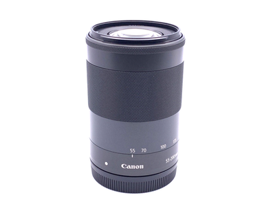 Canon EF-M 55-200mm F/4.5-6.3 IS STM Black w/Caps Zoom Camera Lens