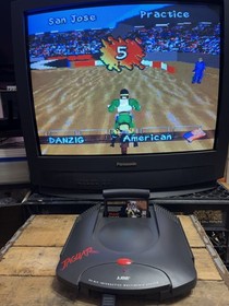 Supercross 3D Atari Jaguar Cart w/manual CIB Ready2Ship Ready2Play