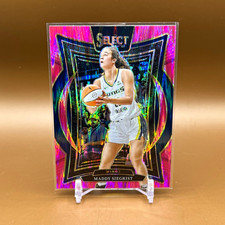 Panini 2025 Select WNBA Maddy Siegrist Dallas Wings Pink Flash Prizm #77