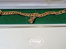 Vtg Limited Edition Disney Winnie The Pooh Sterling Silver 3D Charm Bracelet