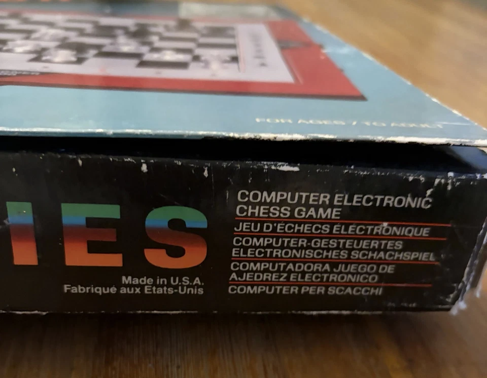 Vtg Franco Rocco Designer 1500 Electronic Chess Coach (no VHS tape) Tested Works - Image 2 of 4