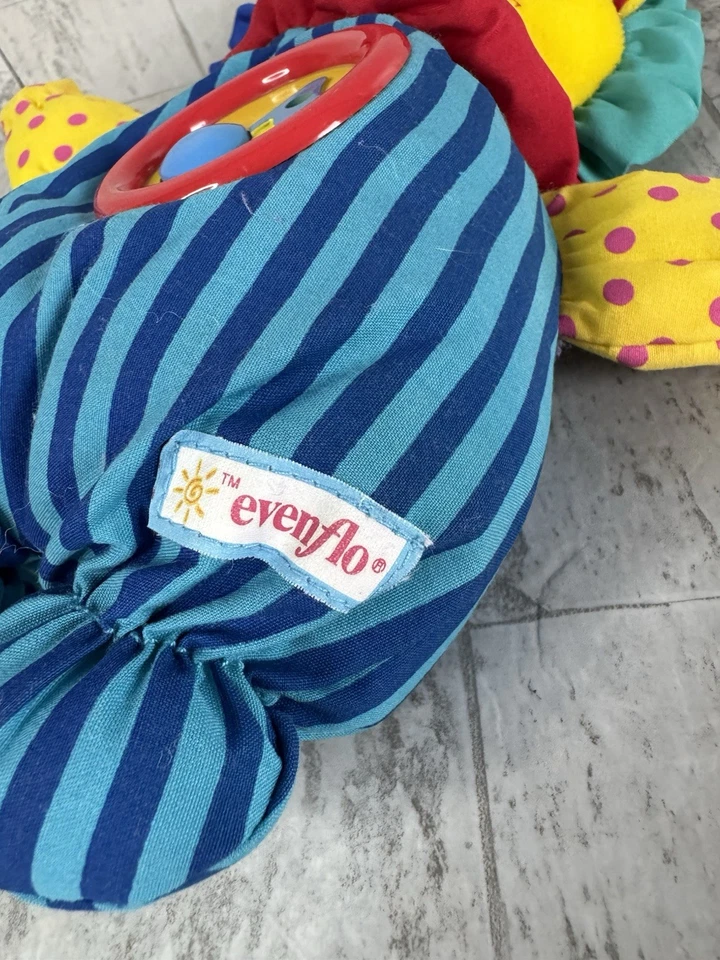 Juguete de peluche Evenflo vintage payaso león bebé animal de peluche NO FUNCIONA regalos para niños Foto 4 de 4