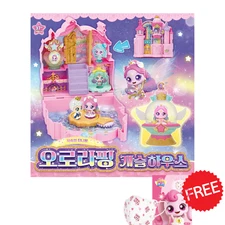 Catch Teenieping Season5 AURORAPING CASTLE HOUSE Korean toy, Free Gift