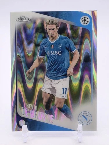 2025-26 Topps Chrome Uefa Club Competitions - Kevin De Bruyne #200 Raywave