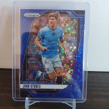2024-25 Panini Prizm Premier League - John Stones #17 Breakaway Blue Prizm /99