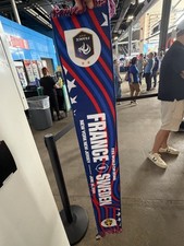 FIFA World Cup June 30 2026 Sweden vs France Soccer Scarf Officially Licensed