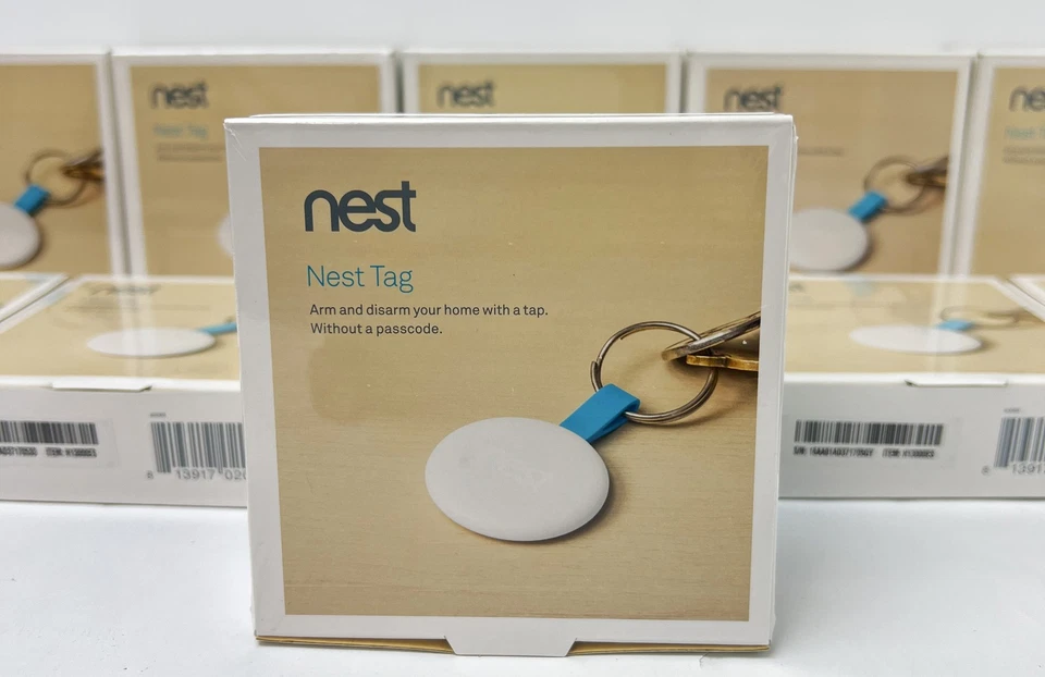 Lot of 10 Brand New Nest H13000ES Tag The Easiest Way to Arm and Disarm White - Image 3 of 4