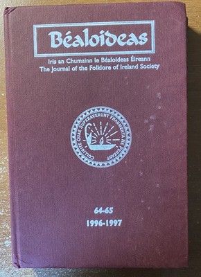 Bealoideas; The Journal of The Folklore of Ireland Society, 1997