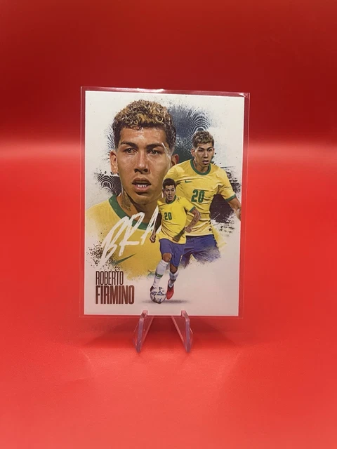 2025 Futera Roberto Firmino FX Edition Base Card – Brazil & Liverpool
