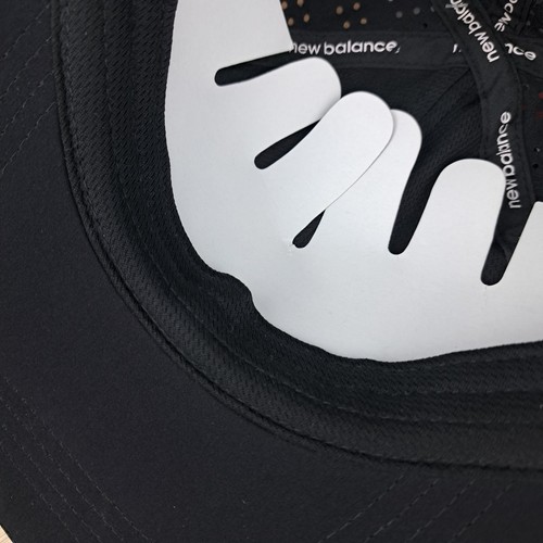 New Balance Hat Cap Strap Back Black NB Dry 2022 NYC HALF Marathon Running Mens - Picture 9 of 10