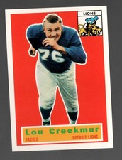 1994 Topps Archives 1956 Lou Creekmur Detroit Lions #8 Near Mint or Better