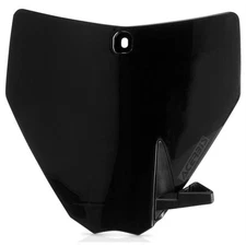 Acerbis Front Number Plate Black 2393370001