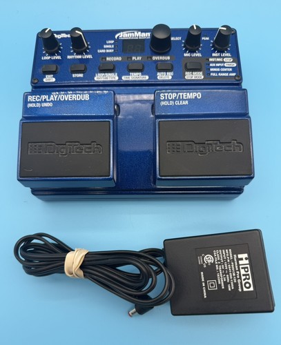 Digitech JamMan Stereo Looper Loop Phrase Sampler Guitar Effects Ped (MAC002688)