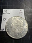 USA Silver Morgan Dollar 1878-S Unc! Lustrous And Flashy