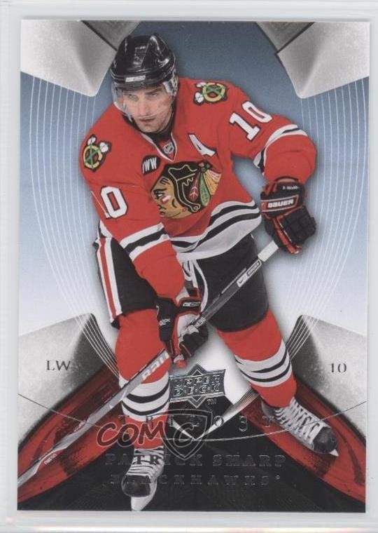 2008-09 Upper Deck Trilogy Patrick Sharp #72 9bs