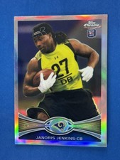 2012 Topps Chrome Refractors #128 Janoris Jenkins RC St. Louis Rams