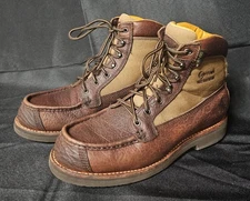 Chippewa Men's Waterproof 6'' Briar Bison (24941) Moc Toe Boot Brown 9 Medium US