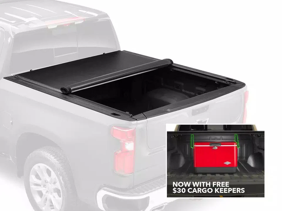 Gator SRX Soft Roll-Up Tonneau Cover Fits 2017-2025 Ford F250/F350 6'9" Bed - Image 2 of 4