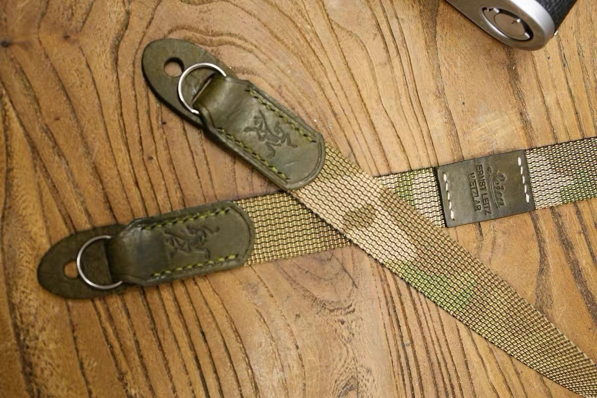 Rare Leica x ARCTERYX shoulder straps Genuine Limited Safari