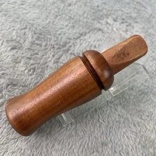 vtg Lohman Crow Call Turkey Locator Wooden Walnut Hunting #2