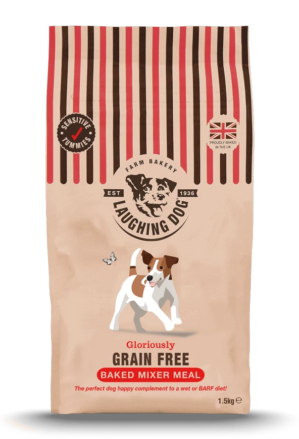 Laughing Dog Glorious Grain Free Mixer Meal Dog Food - 7.5kg