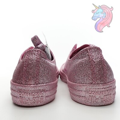 Converse Chuck Taylor All Star Ox Glitter Shoes Pink 162993C Mens