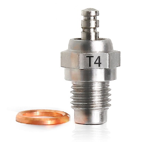 Spark Plugs for 4-stroke Nitro Engine T4 Parts for Red Spider /Toyan/SAITO - Picture 2 of 4