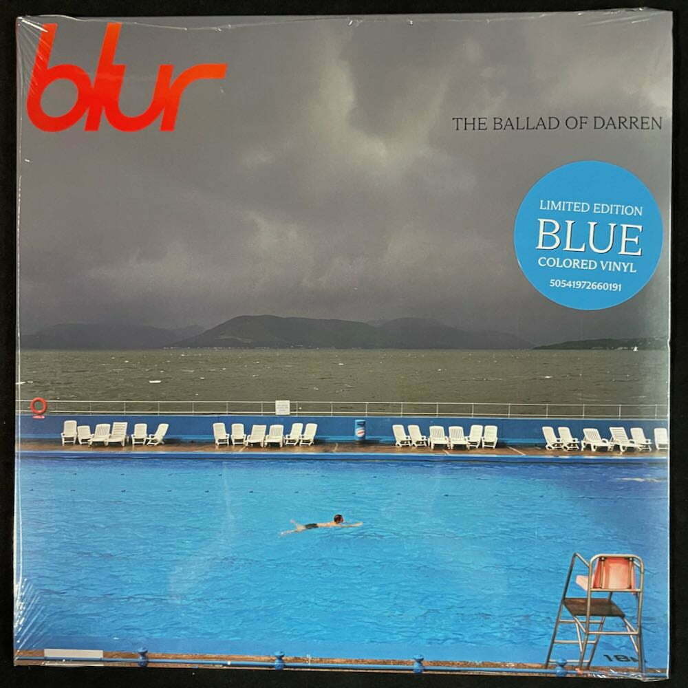ブラーBLUR THE BALLAD OF DARREN BLUE VINYL Blur, The Ballad of Darren, Limited Blue Colored Vinyl, LP