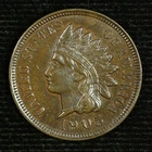 Indian Head Cent. 1905 . Brilliant Uncirculated.  Lot # 9049-90-003