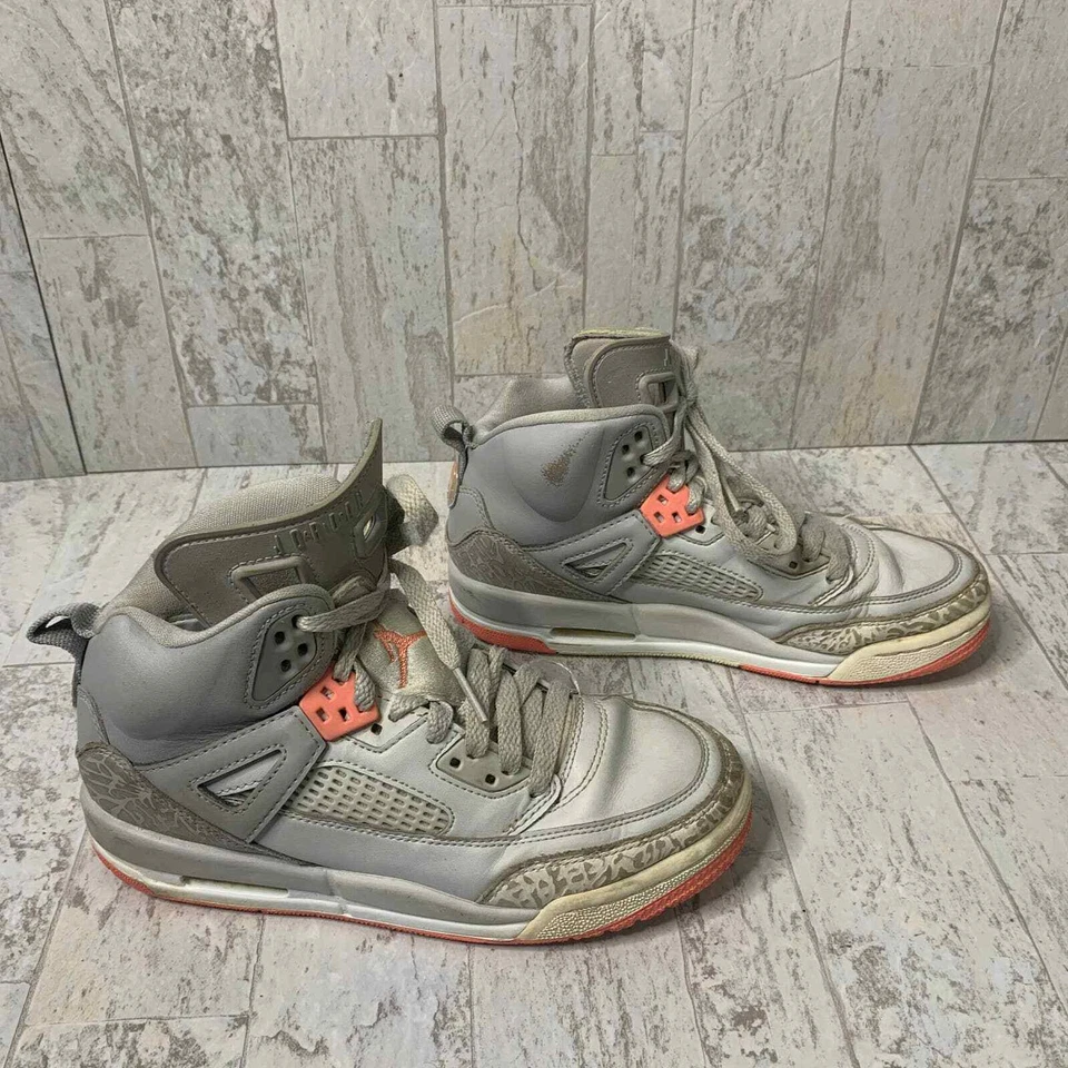 NIKE JORDAN SPIZIKE GG ВОЛК СЕРЫЙ SUNBLUSH 535712 026 РАЗМЕР 4Y - Изображение 4 из 4