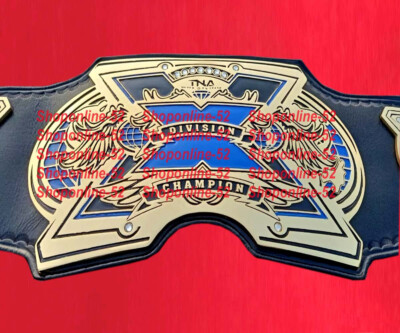 New TNA Wrestling Division Heavy Weight Championship Belt Adult Size 4MM