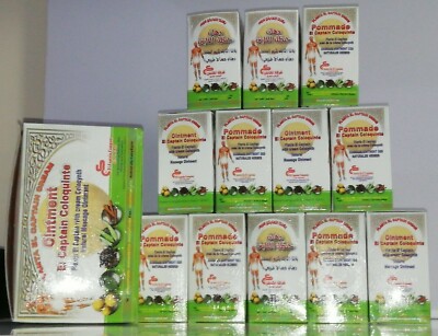 Best Price 12er Box Salbe El Captain natürliche pflanzliche Kolokynthie MUSKEL GELENKSCHMERZEN