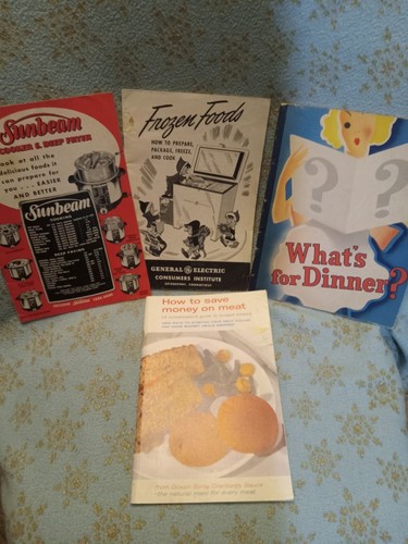 Vintage Kahn’s Meats 50 Page Cincinnati Cookbook What’s For Dinner Plus 3 more