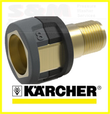 Original K&Auml;RCHER Hochdruckreiniger Adapter 8 41110360 M18 x 1,5 - Easylock HD & HDS