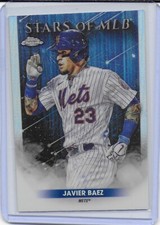 2022 Topps Chrome Stars of the MLB Javier Baez Chicago Cubs #SMLBC-5