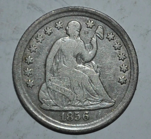 1856    Seated Liberty Half Dime   {{{{T509