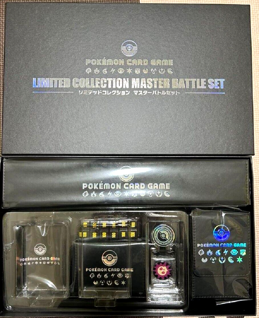 Pokemon Limited Collection Master Battle Set Playmat Sleeve Deck
