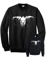 DEATH NOTE MANGA Cartoon TV Serie Sweatshirt mit und ohne Kapuze schwarz Reproduktion
