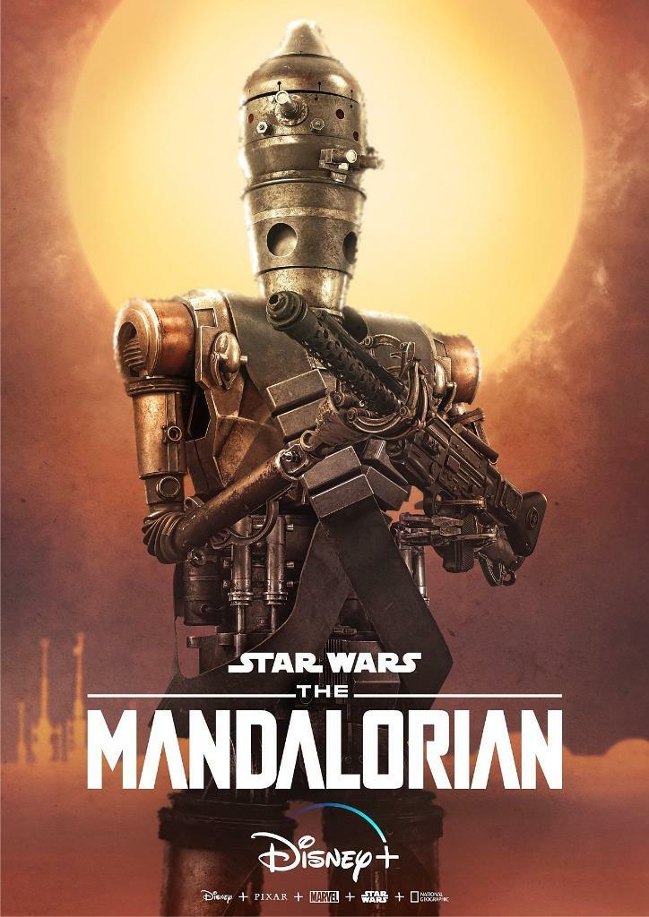Poster Mandalorian Without Disney Plus Star Wars The Mandalorian