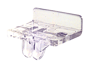 CRL KV10312PLH Clear Acrylic Left Hand Front Rest - Picture 2 of 3