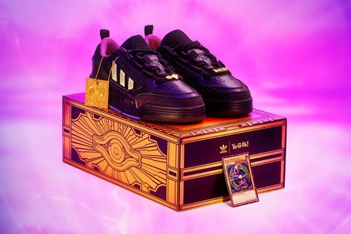 Adidas Yu-Gi-Oh ADI2000 Black Dark Magician US 10 JP 28cm UK 9.5 New - Picture 5 of 5