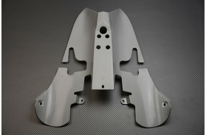 Carénage arrière inférieur Yamaha R1 2007 2008 coque brute de rechange finition premium
