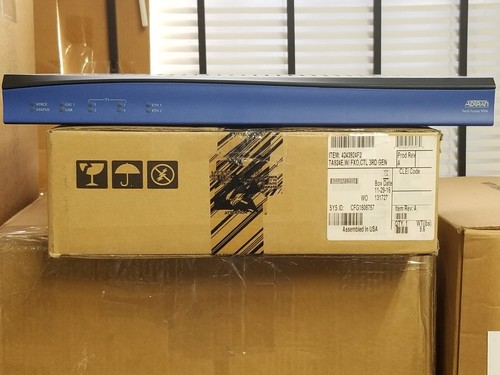 Gateway VOIP Adtran Total Access TA924e 3ª Generación (4243924F2), ¡¡¡NUEVO/NUEVO EXCEDENTE!!!! - Imagen 7 de 8
