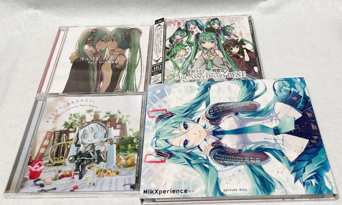 kurousa P feat.Hatsune Miku 5th Anniversary Best set of 4