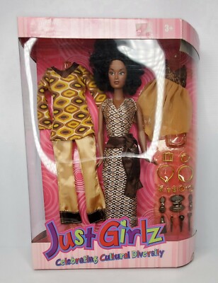 Just Girlz Celebrating Cultural Diversity Kmart African American Doll